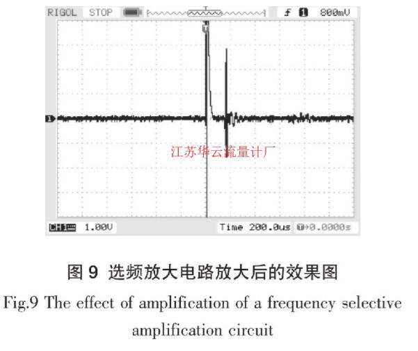 圖9 選頻放大電路放大后的效果圖