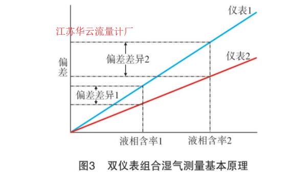 圖2 雙儀表組合濕氣測(cè)量基本原理